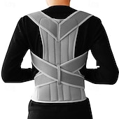 cheap Braces &amp; Supports-Back Brace Posture Corrector for Women and Men - Adjustable Posture Back Brace for Upper and Lower Back Pain Relief - Improve Back Posture and Lumbar Support