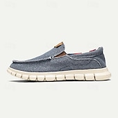 levne Pánské nazouváky a mokasíny-pánské ležérní slip-on tkané mokasíny – lehké prodyšné boty pro každodenní pohodlí