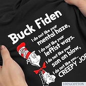 baratos Camiseta gráfica masculina-Homens Letra Pistola Camiseta T-shirt Algodão Manga Curta Gráfico Camisa Preto Branco Vinho Camiseta confortável Esportes Feriado Roupas de estilistas