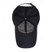 economico Cappellino da baseball da uomo-Per uomo Cappellino da baseball Cappello da sole Cappello da camionista Nero Blu Misto poliestere / cotone Con ricami Vintage Di tendenza Informale Strada Giornaliero Alfabetico Regolabile Crema