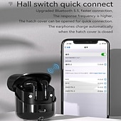 tanie Słuchawki bezprzewodowe True TWS-2 pary 4 paczki bezprzewodowych słuchawek Bluetooth 5.3 dousznych 68ms niskie opóźnienie 13mm przetwornik HIFI słuchawki 4 mikrofony ENC HD połączenia półdouszne