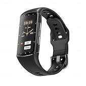 お買い得  スマートブレスレット-696 H28 スマートウォッチ 1.58 インチ スマートブレスレット ブルートゥース ECG + PPG 歩数計 着信通知 と互換性があります Android iOS 女性 男性 ハンドフリーコール メッセージ受信通知 IP 67 25mmウォッチケース