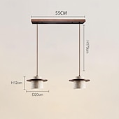 cheap Island Lights-Natural Stone Shade Pendant Light Japanese Wabi Sabi Hanging Lamp with E27 Base Bedside Restaurant Kitchen Aisle Bar Club Suspension Lamp