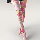 billige Sokker-dame truse gave daglig blomst akryl fibre casual boho / bohem casual / daglig 1 par