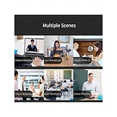 cheap Indoor IP Network Cameras-Hd 2K computer Webcam PC laptop autofocus camera suitable for live online class meeting chat