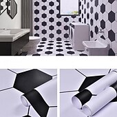 cheap Wallpaper-Anti Slip Flooring For Kitchen And Bathroom Thickened Balcony Flooring Wallpaper Self-Adhesive Waterproof PorcelainBrick Sticker 3 Meters