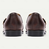 cheap Premium Leather Sandals-Men&#039;s Premium Cowhide Fishermen Sandals with Buckle Strap – Stylish Cut-Out Design for Casual and Formal Occasions