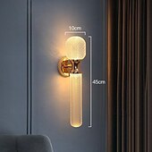 levne Vnitřní nástěnná světla-nástěnné nástěnné lampy osvětlovací těleso křišťálové svítidlo v severském moderním stylu osvětlení nahoru a dolů osvětlení nástěnné nástěnné nástěnné osvětlení pro ložnice obývací pokoj, noční lampa