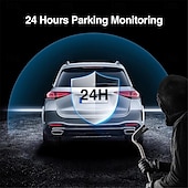 cheap Car DVR-3 Record The Car Inside and Outside The Car Behind The Car Wireless Tachograph 2K HD Night Vision APP Mobile Internet Recorder