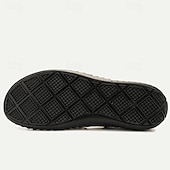 billiga Utomhussandaler-herrsandaler i läder som andas casual loafers – handgjorda sömmar sommarsandaler med öppen tå för utomhuskomfort