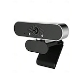 cheap Indoor IP Network Cameras-Hd 2K computer Webcam PC laptop autofocus camera suitable for live online class meeting chat