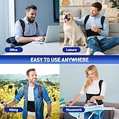 cheap Braces &amp; Supports-Back Brace Posture Corrector for Men  Women Adjustable Full Back Support, Shoulder Straightener, Upper Lower Back Pain Relief - Scoliosis, Hunchback, Hump, Thoracic, Spine Corrector