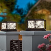preiswerte Post Light-Säulenlampe, wasserdichte Außenpfostenleuchten, Säulenleuchten für den Außenbereich, quadratische IP65-Säulenleuchten für den Außenbereich, wasserdichte Aluminiumglas-Pfostenleuchten,