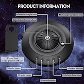 abordables luces del proyector galaxia estrella-Cambio de modo Navidad Año Nuevo USB 1 PC