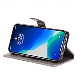 お買い得  iPhone用ケース-iPhone 16e用の電話ケース iPhone 16 iPhone 15 Pro Max iPhone 14 13 12 11 Pro Max Plus Mini SE 財布ケース 磁石フルボディ保護 ウォレットストラップ バタフライ TPU PUレザー
