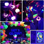billiga LED-klotlampor-uv led svarta lampor glödlampa 9w e27 led svart glödlampa uv klass 395nm uv party kroppsfärg disco party fluorescerande bubbla självlysande party sovrum uv ljus fluorescerande affisch kroppsfärg