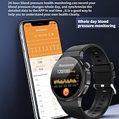 Χαμηλού Κόστους Smartwatch-696 UC03 Εξυπνο ρολόι 1.39 inch Έξυπνο ρολόι Bluetooth ΗΚΓ + PPG Βηματόμετρο Υπενθύμιση Κλήσης Συμβατό με Android iOS Γυναικεία Άντρες Κλήσεις Hands-Free Υπενθύμιση Μηνύματος IP 67 Θήκη ρολογιού 48mm