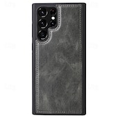 Недорогие Чехлы для Samsung-телефон Кейс для Назначение SSamsung Galaxy S24 S23 S22 S21 S20 Ultra Plus FE S25 Ультра Кошелек для карт Съемный Магнитный Молния Ретро ТПУ Кожа PU