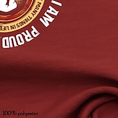 economico Magliette divertenti da uomo-Per uomo Lettera Mano Gesto Maglietta maglietta Stampa 3D Girocollo Camicia Quotidiano Athleisure Festival Streetwear Regali per la festa del papà Festival Nero Rosso Blu Estate Primavera