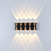 economico Lampade LED da parete-lampada da parete a led 2/3/4/5 teste esterno impermeabile in vetro alluminio 90 cm moderno creativo luce bianca calda corridoio balcone ip65 85-265 v