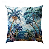 economico Copricuscini per cuscini decorativi-1 pezzi Velluto Copricuscino, Stampa Semplice Informale Quadrato Tradizionale Classico