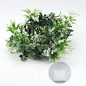 economico Striscie luci a batteria-led luci di fiori foglie di edera verde fata luci della stringa 2m 20leds funzionamento a batteria artificiale ghirlanda pianta di vite fata luce per la camera da letto festa di nozze vacanza patio