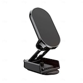 cheap Car Holder-Phone Mount for Car Windshield Rotatable Foldable Magnetic Phone Holder for Car Dashboard Car Truck Compatible with All Mobile Phone Phone Accessory