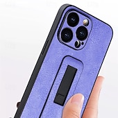 Недорогие Чехлы для iPhone-телефон Кейс для Назначение iPhone 15 Pro Max iPhone 14 13 12 11 Pro Max Plus Кейс на заднюю панель со стендом Защита от удара ТПУ