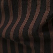 economico camicia da uomo con bottoni-Per uomo Camicia Camicia Estiva Camicia casual Camicia da Spiaggia Camicia con Bottoni Camicie a righe Kaki Verde militare Caffè Manica Lunga A righe Bavero Vacanza Camicia hawaiana Tasca