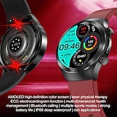 Χαμηλού Κόστους Smartwatch-φυσιοθεραπεία λέιζερ γλυκόζης αίματος έξυπνο ρολόι υγείας ρολόι γυμναστικής τρεξίματος bluetooth βηματόμετρο παρακολούθησης θερμοκρασίας συμβατό με android ios γυναίκες άνδρες ip67 αδιάβροχο