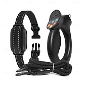 cheap Dog Training &amp; Behavior-2 In 1 Function Dog Training Collar &amp; Anti Tugging Pulling Dog Leash IPX7 Waterproof &amp;Training Beep Vibration Shock 9 Level Collar