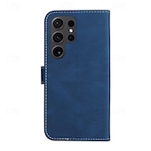 お買い得  サムスン用ケース-Samsung Galaxy S24 S23 S22 S21 S20 Ultra Plus FE A54 A34 A14 S25 Ultra用電話ケース財布型マグネット式フルボディ保護キックスタンド幾何学模様TPU PUレザー