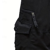 abordables Clásico-Hombre Pantalones cortos tácticos Pantalón Corto Cargo Pantalón corto Shorts para senderismo Botones Multi bolsillo Plano Listo para vestir Corto Diario Exterior Ropa de calle Moda Clásico Azul