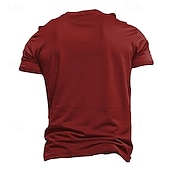 economico Magliette divertenti da uomo-Per uomo Lettera Mano Gesto Maglietta maglietta Stampa 3D Girocollo Camicia Quotidiano Athleisure Festival Streetwear Regali per la festa del papà Festival Nero Rosso Blu Estate Primavera