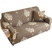 cheap Sofa Cover-Jersey Fabric Lazy Sofa Cover in Florqal&amp; Geometric Pattern for Indoor Use