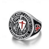 economico Accessori e altro-Anello Retrò vintage Medievale 316L/Acciaio al titanio Per Cavaliere Vichinghi Cosplay Halloween Carnevale Per uomo Bigiotteria Gioielleria di moda