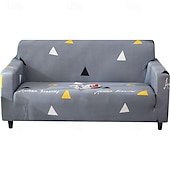 cheap Sofa Cover-Jersey Fabric Lazy Sofa Cover in Florqal&amp; Geometric Pattern for Indoor Use
