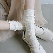 voordelige Sokken-dames crew sokken bruiloft werk vakantie hart sexy casual lolita schattig 1 paar