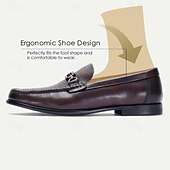 Недорогие Кожаные лоферы премиум-класса-мужские лоферы из перфорированной коричневой кожи цвета бронзы