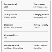 Χαμηλού Κόστους Smartwatch-696 UC03 Εξυπνο ρολόι 1.39 inch Έξυπνο ρολόι Bluetooth ΗΚΓ + PPG Βηματόμετρο Υπενθύμιση Κλήσης Συμβατό με Android iOS Γυναικεία Άντρες Κλήσεις Hands-Free Υπενθύμιση Μηνύματος IP 67 Θήκη ρολογιού 48mm