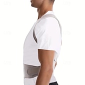 economico Bretelle &amp; Supporti-correttore di postura unisex regolabile, tutore di supporto per la schiena dalla vestibilità comoda per evitare di curvarsi, lavabile a mano