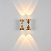 economico Lampade LED da parete-lampada da parete a led 2/3/4/5 teste esterno impermeabile in vetro alluminio 90 cm moderno creativo luce bianca calda corridoio balcone ip65 85-265 v
