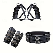 levne brnění-Punk a gotika Středověké Steampunk Úbory Ren Faire Válečník Viking Pánské Dámské Unisex Viking předvečer Všech svatých Karneval Plesová maškaráda Výkon Párty LARP Dospělé Chrániče na ramena Celý rok