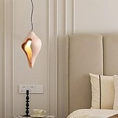 economico Luci Isola cucina-lampada a sospensione a led design conchiglia di cemento lampada a sospensione bianca calda lampada a sospensione loft lampada a sospensione a soffitto regolabile in altezza camera da letto bar
