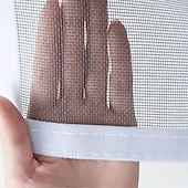 Недорогие Экран для окна и двери-Системы для окон от насекомых DIY самоклеящиеся для окон регулируемые сетки для окон от насекомых прозрачная кошачья сетка экраны от мух москитная сетка