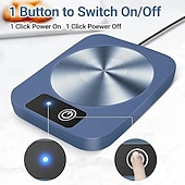 economico Giochi innovativi-tappetino per tazza elettrico temperatura costante sottobicchiere caldo intelligente riscaldamento rapido riscaldatore per tazza scaldino ufficio regalo per ufficio a casa a basso consumo