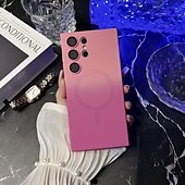 Недорогие Чехлы для Samsung-телефон Кейс для Назначение SSamsung Galaxy S24 Ultra Plus S23 S22 S21 S20 Plus Ultra S10 Plus Примечание 20 10 S25 Ультра Кейс на заднюю панель Поддержка беспроводной зарядки Защита от удара