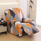 baratos Cobertura de Sofa-capa de sofá reclinável antiderrapante com tudo incluído massagem preguiçoso menino único assento capa de sofá durável poltrona capa protetora elástica para sala de estar ou móveis de escritório