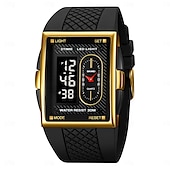 abordables Relojes digitales-Reloj Digital SKMEI para Hombre Reloj Casual de Moda Reloj Luminiscente con Cronómetro Reloj Alarma Pantalla de Fecha y Semana Reloj TPU