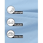 ieftine Clasic-Bărbați Pantaloni Pantaloni de vară Pantaloni largi Pantaloni de plajă Pantaloni casual Cordon Buzunar frontal Picior drept Simplu Confort Απαλό Lungime totală Yoga Concediu Plajă Modă Hawaiană Negru